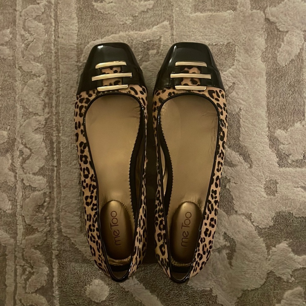 Me Too Leopard Flats